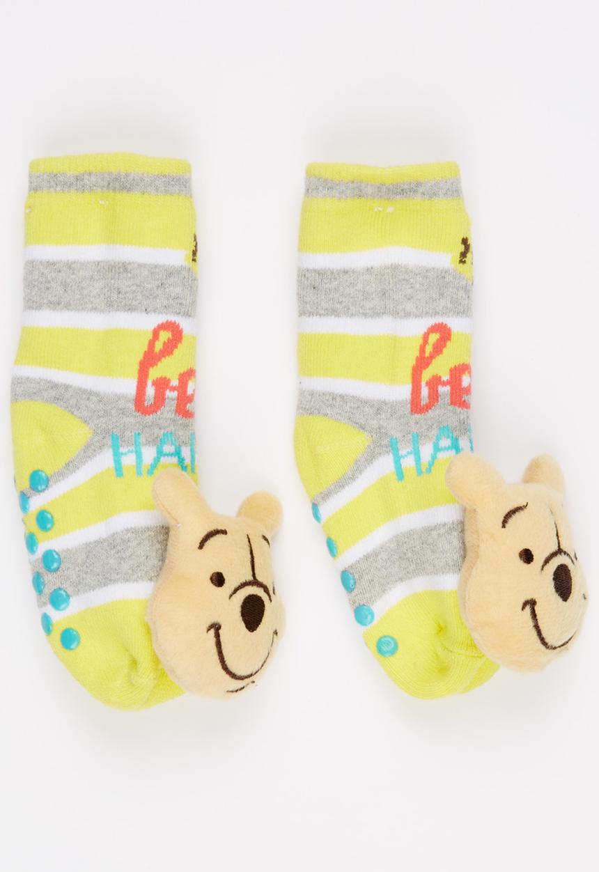 Character Baby - Pooh Bear Rattle Sock Multi-colour