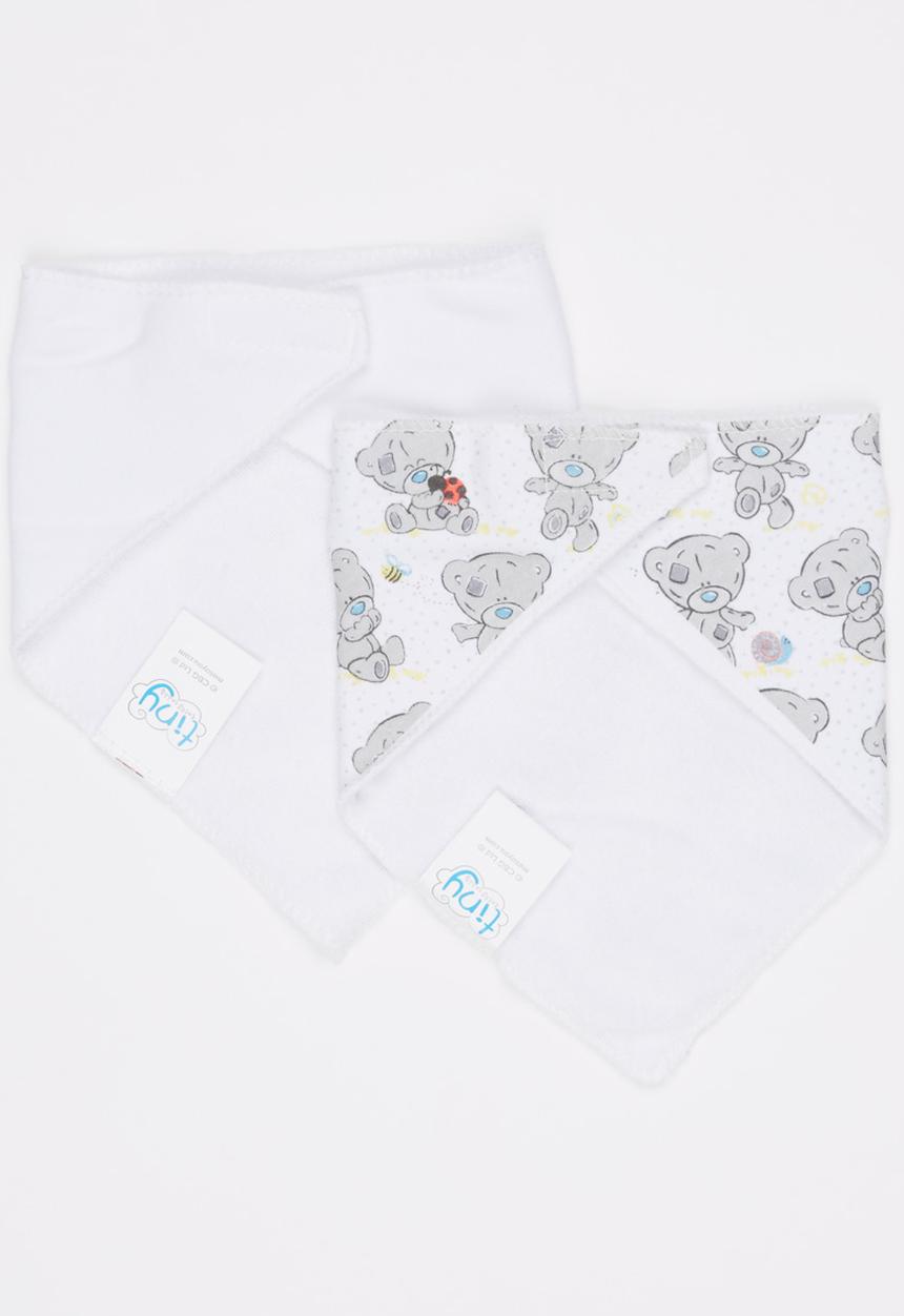 Character Baby - Tatty Teddy 2 Pack Bandana Bib Multi-colour