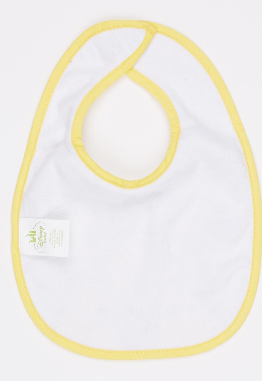Character Baby - Pooh Bear Jersey Bib Yellow