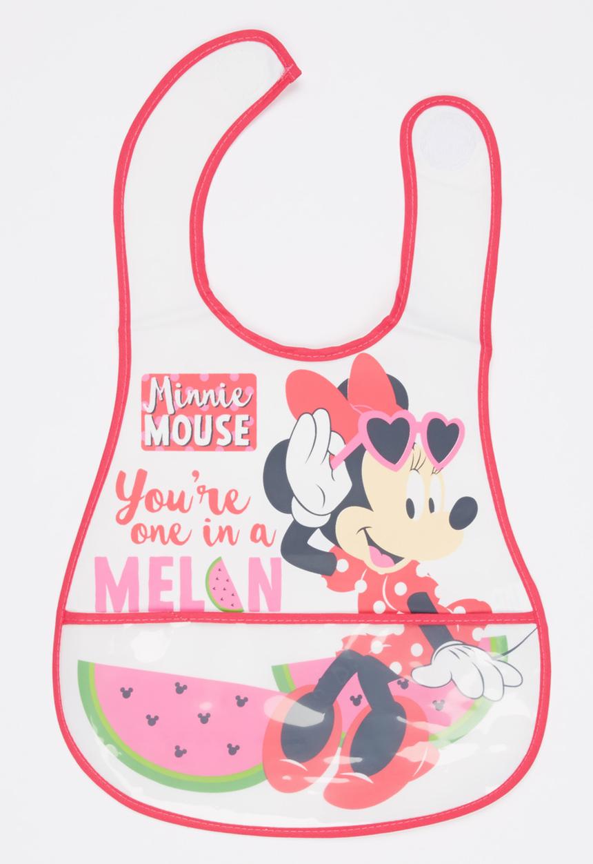 Character Baby - Minnie Bib Catcher Dark Pink