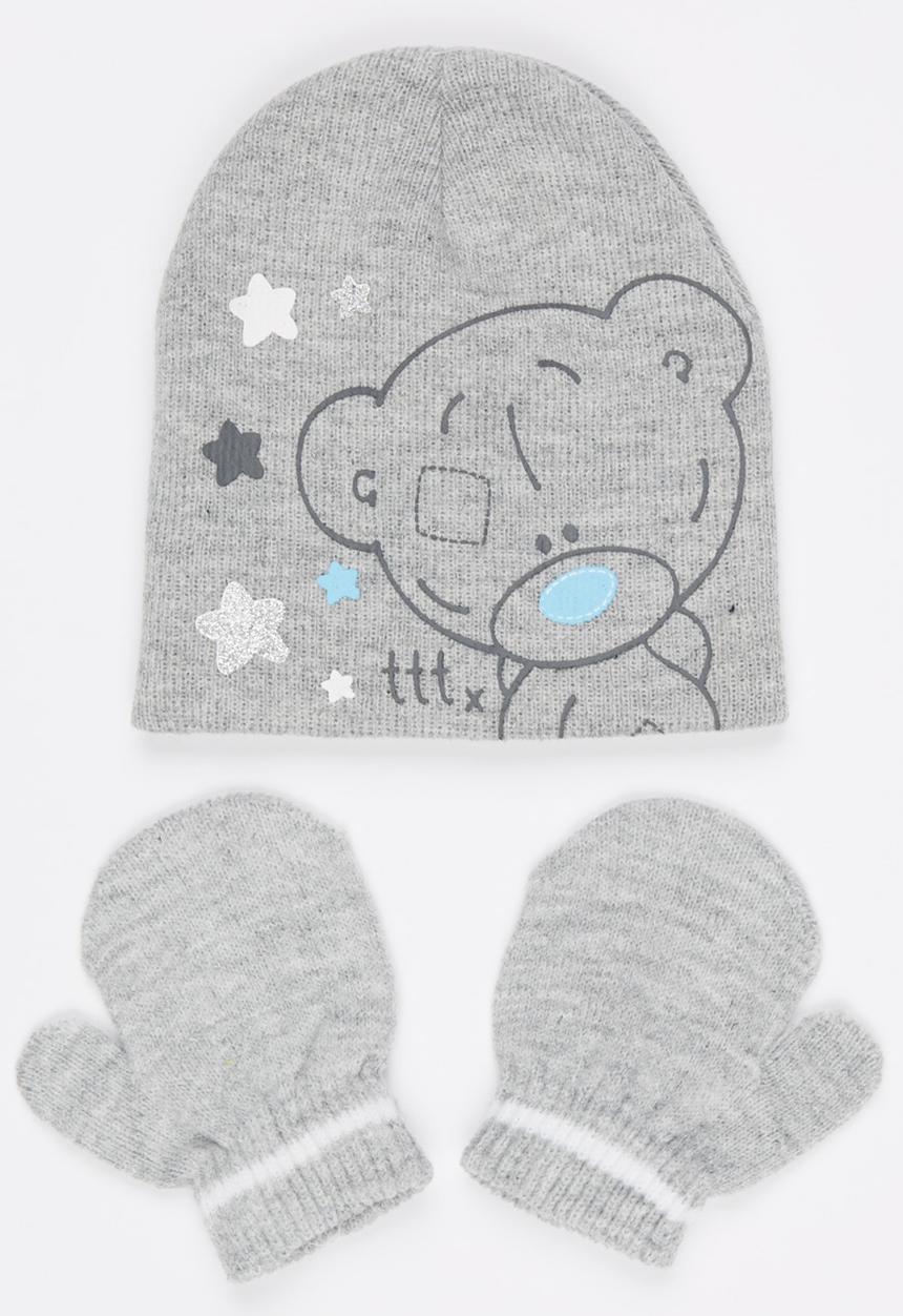 Character Baby - Tatty Teddy Beanie and Mitten Set Multi-colour