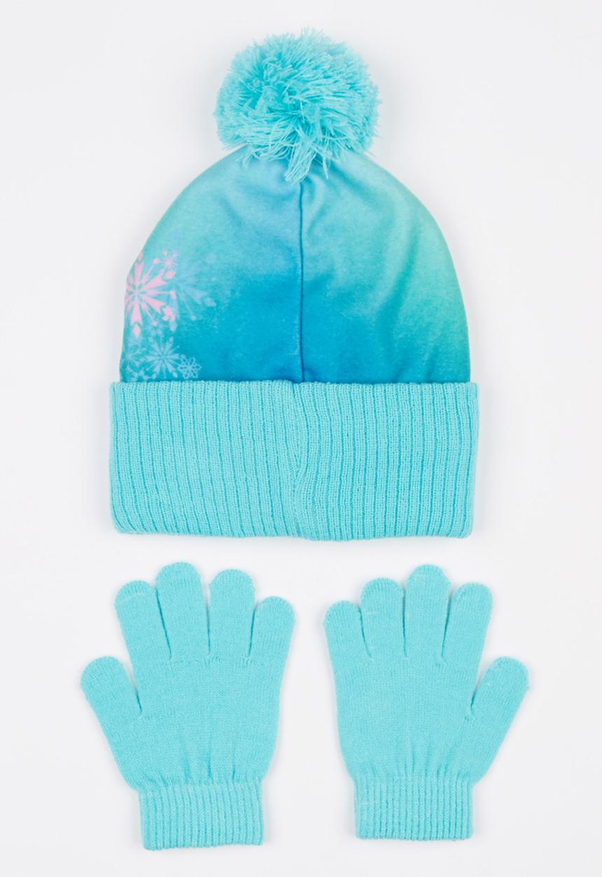 Character Fashion - Frozen Beanie and Glove Set Multi-colour