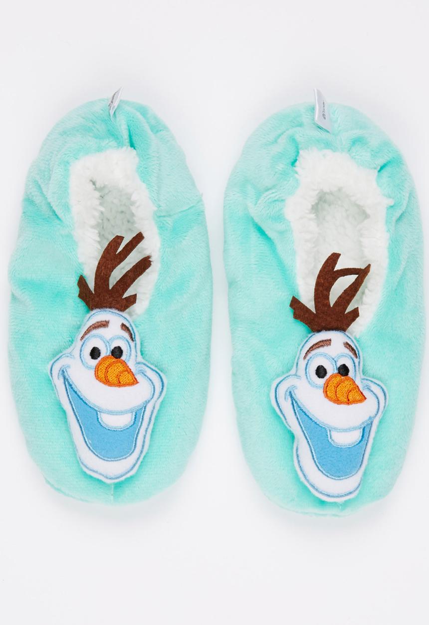 Character Fashion - Olaf Sherpa Slippers Multi-colour