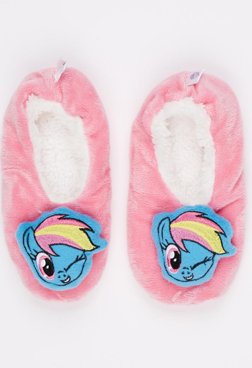 Character Fashion - My Little Pony Sherpa Slippers Multi-colour