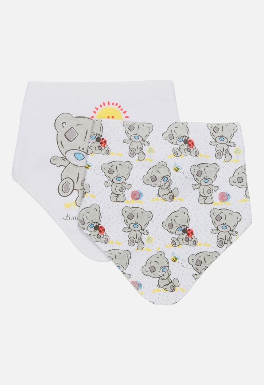 Character Baby - Tiny Tatty Teddy 2 Pack Bandana Bibs Multi-colour