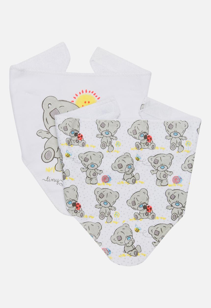 Character Baby - Tiny Tatty Teddy 2 Pack Bandana Bibs Multi-colour