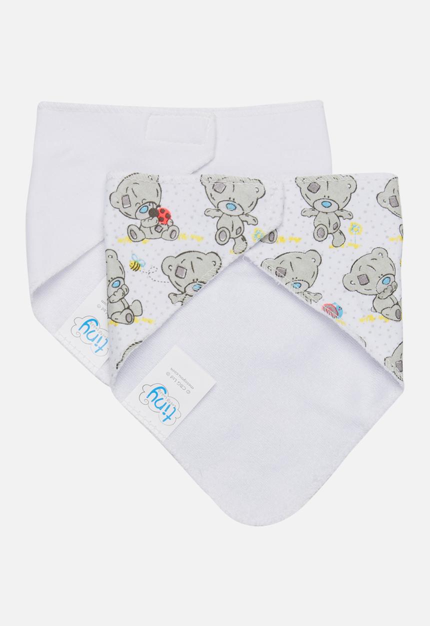 Character Baby - Tiny Tatty Teddy 2 Pack Bandana Bibs Multi-colour
