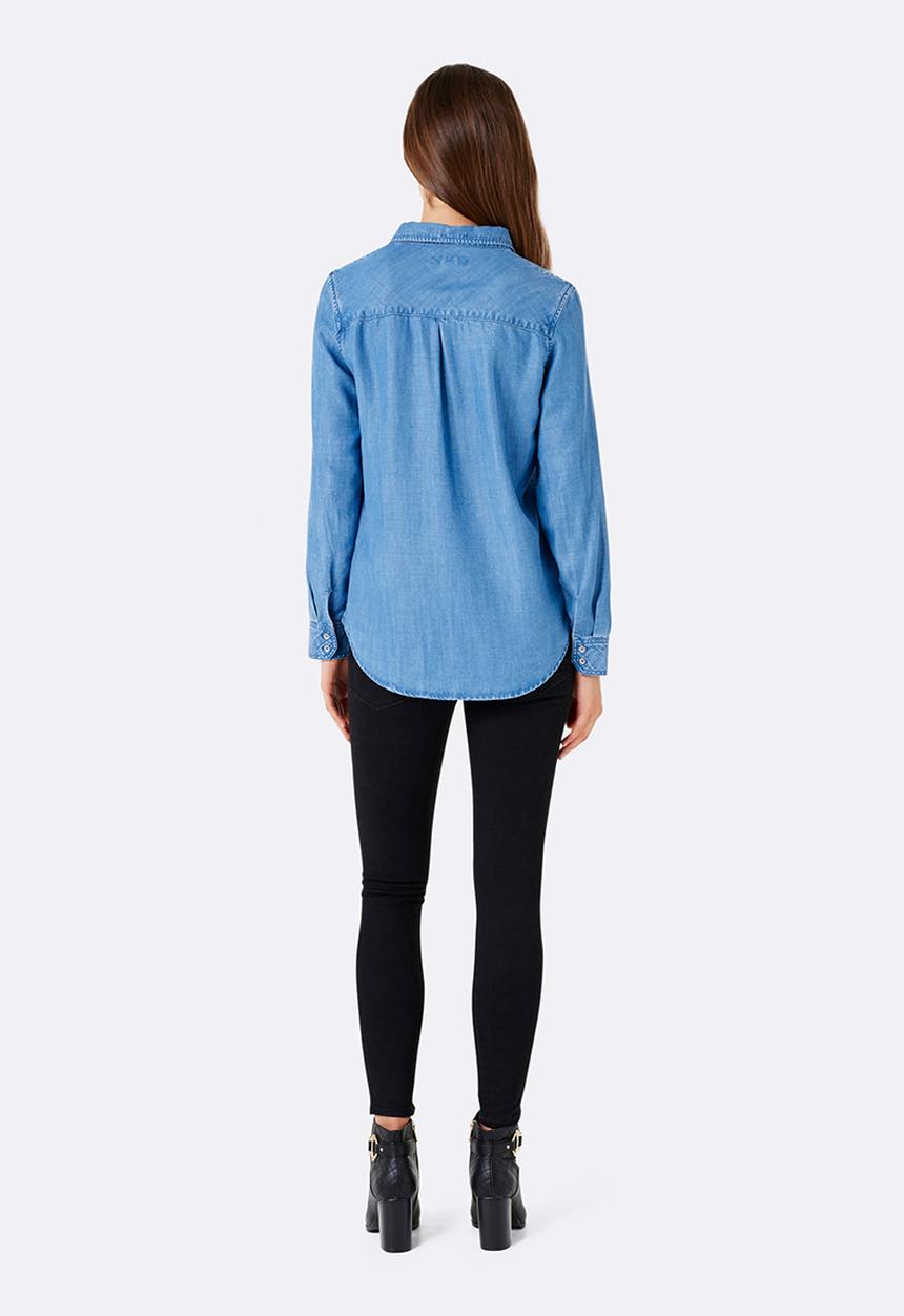 Forever New (Spree) - Sofi Denim Shirt Blue