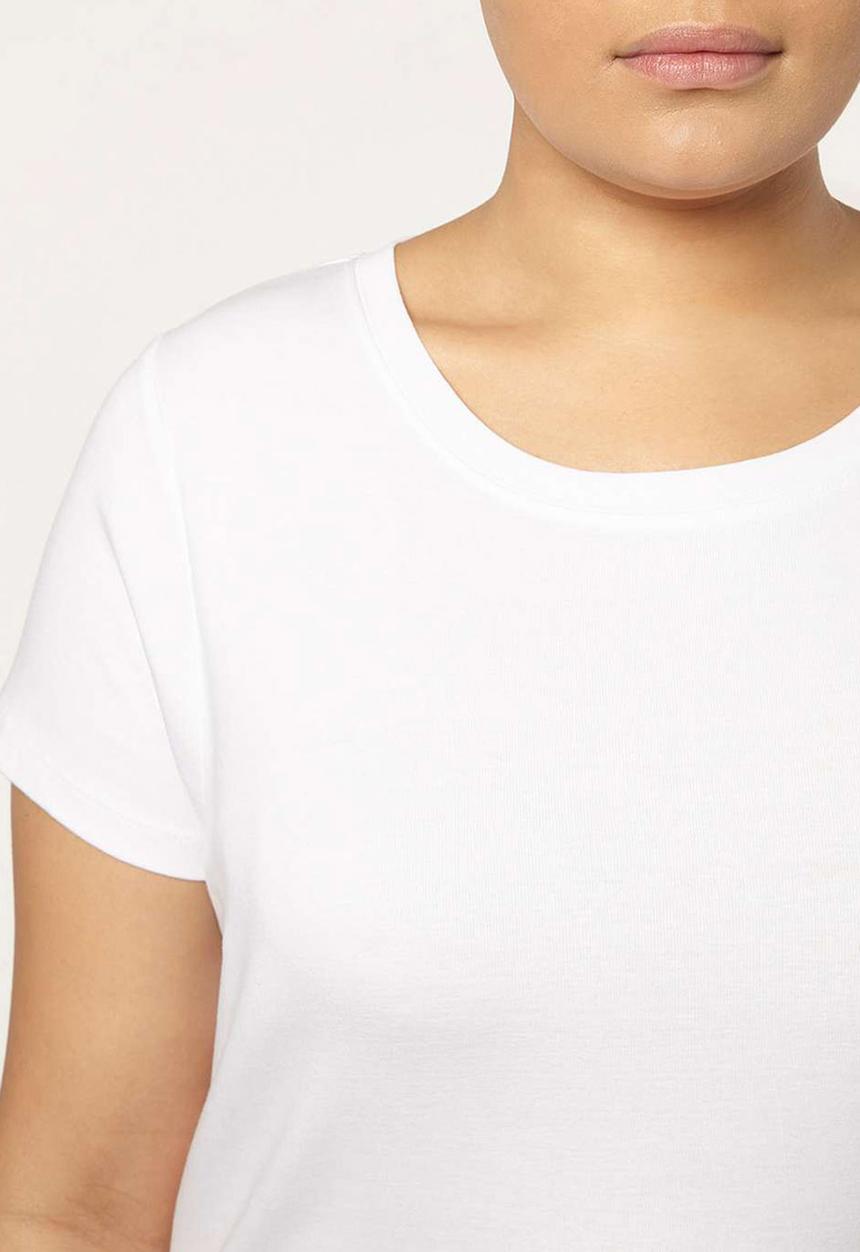 EVANS - Essential Round Neck T-shirt White