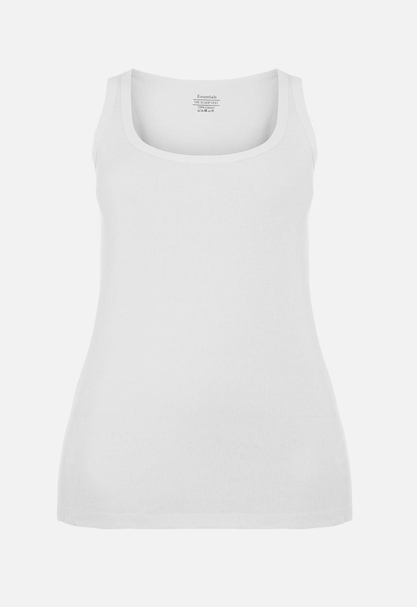 EVANS - Essential Vest White