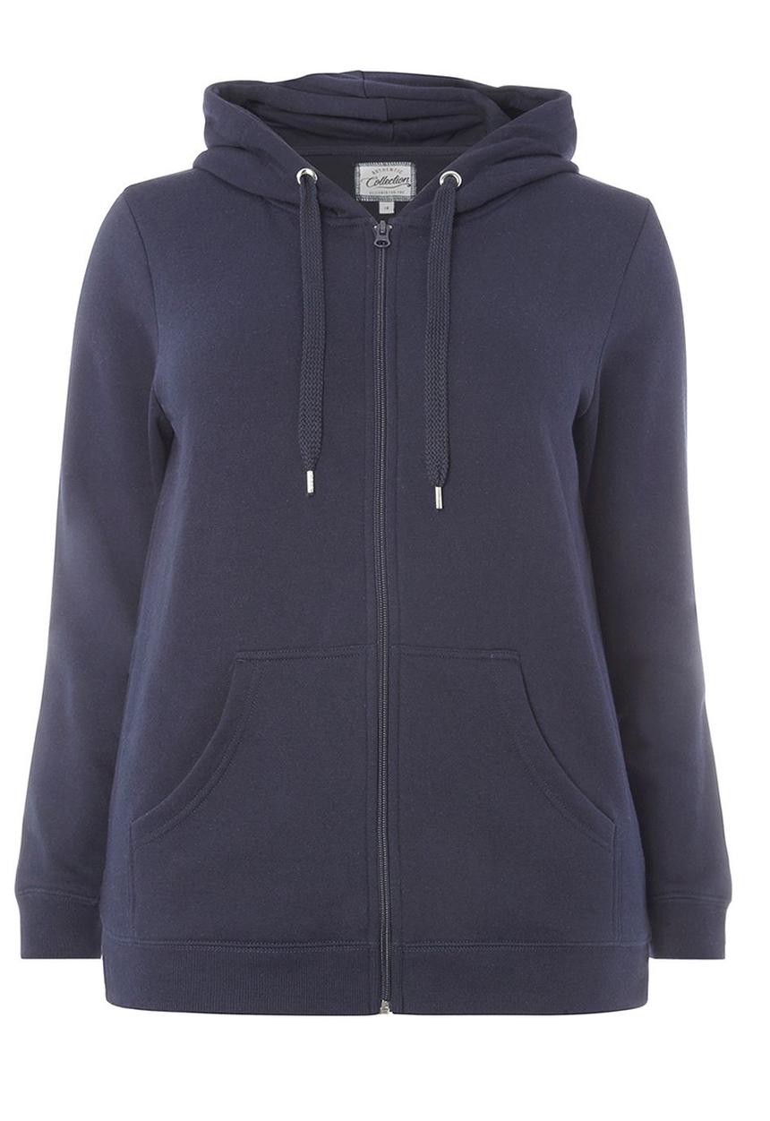 EVANS - Basic Hoody Blue