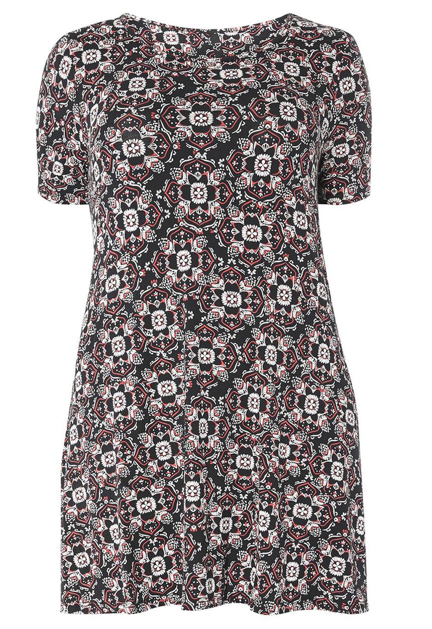 EVANS - Swing Tunic Multi-colour