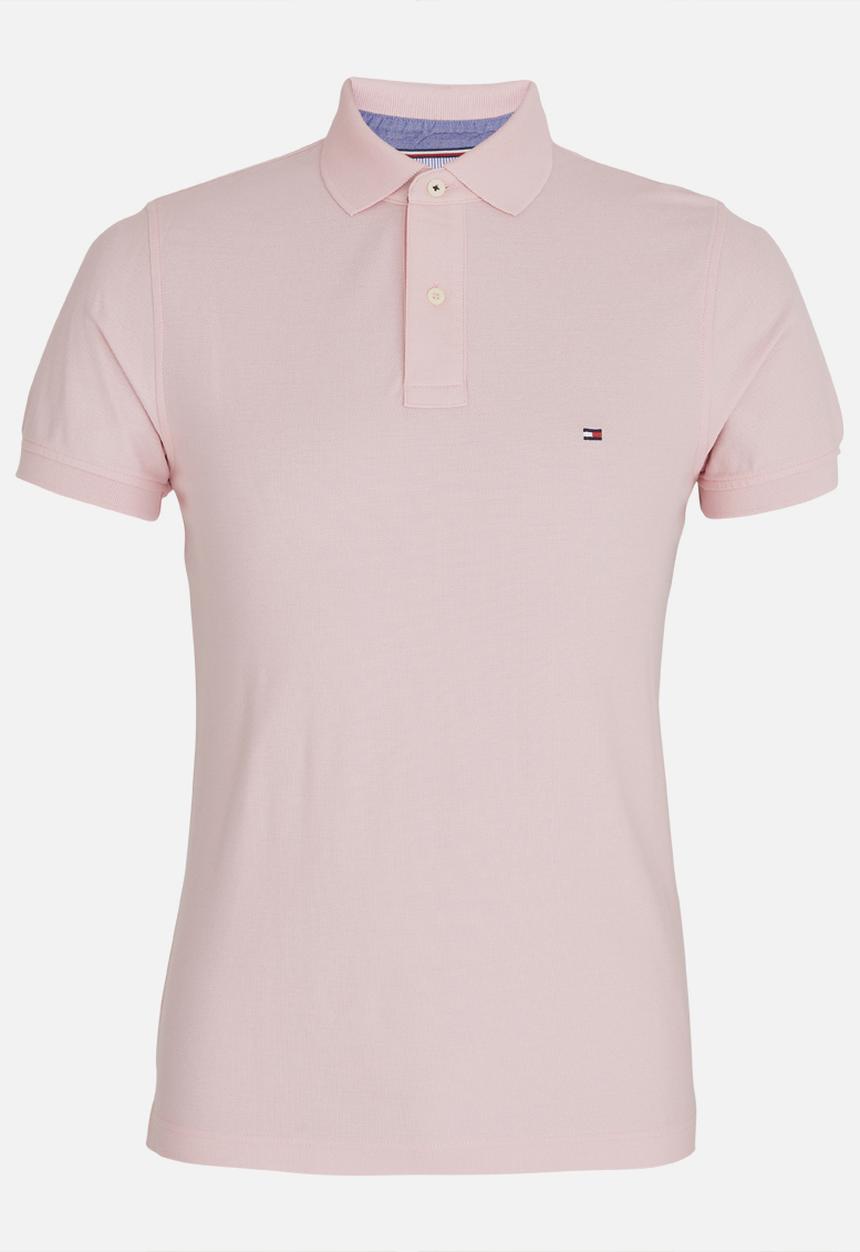 Tommy Hilfiger - Slim Fit Polo Golfer Pale Pink