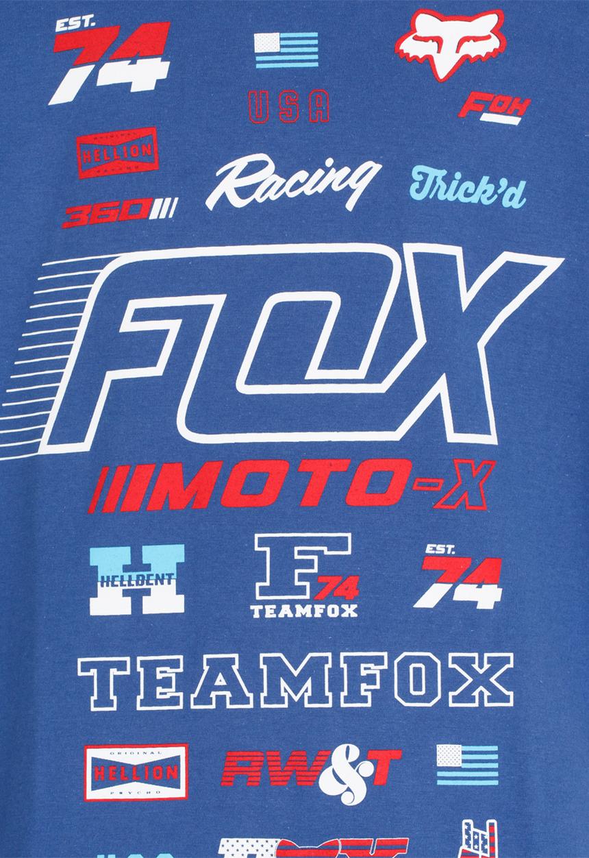 Fox - Edify Tee Blue