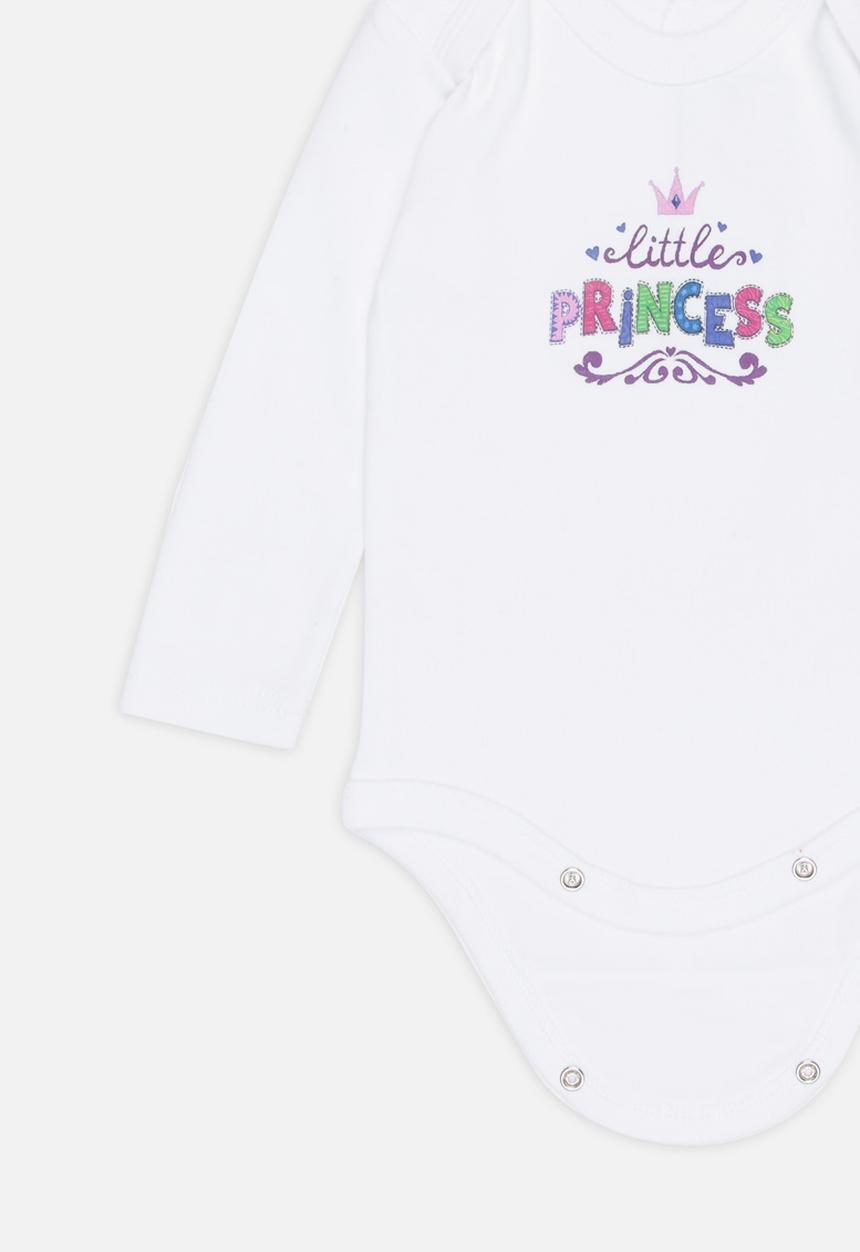Funky Shop - Slogan Baby Grow White