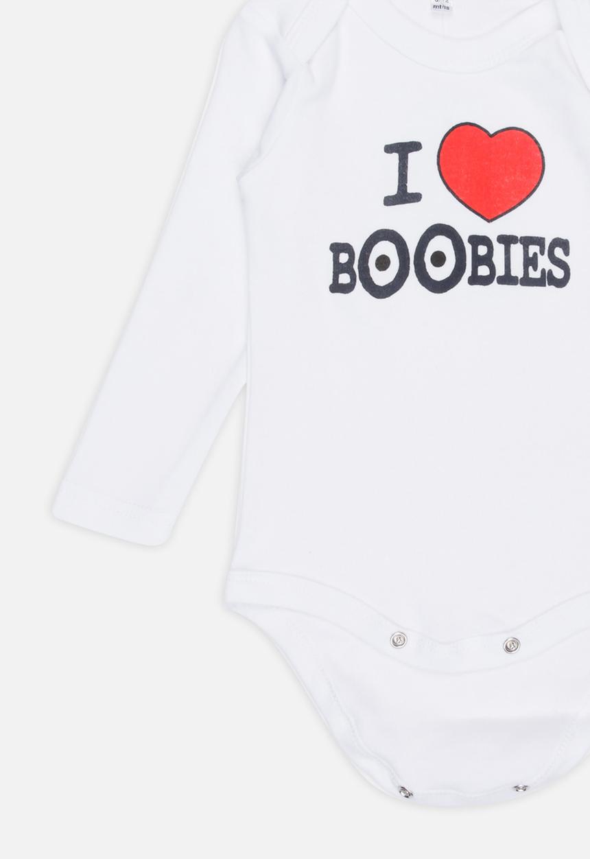 Funky Shop - Slogan Baby Grow White