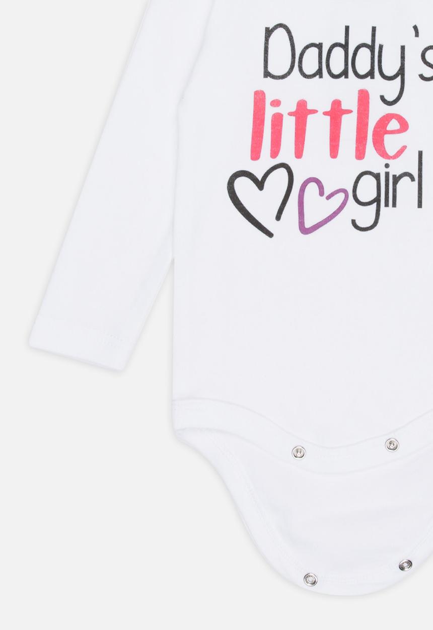 Funky Shop - Slogan Baby Grow White