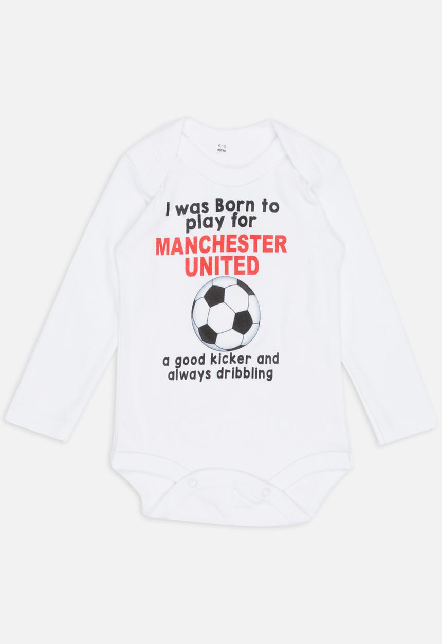 Funky Shop - Slogan Baby Grow White