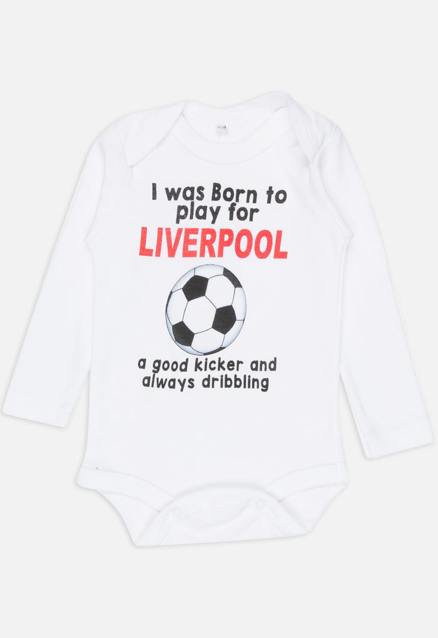 Funky Shop - Slogan Baby Grow White