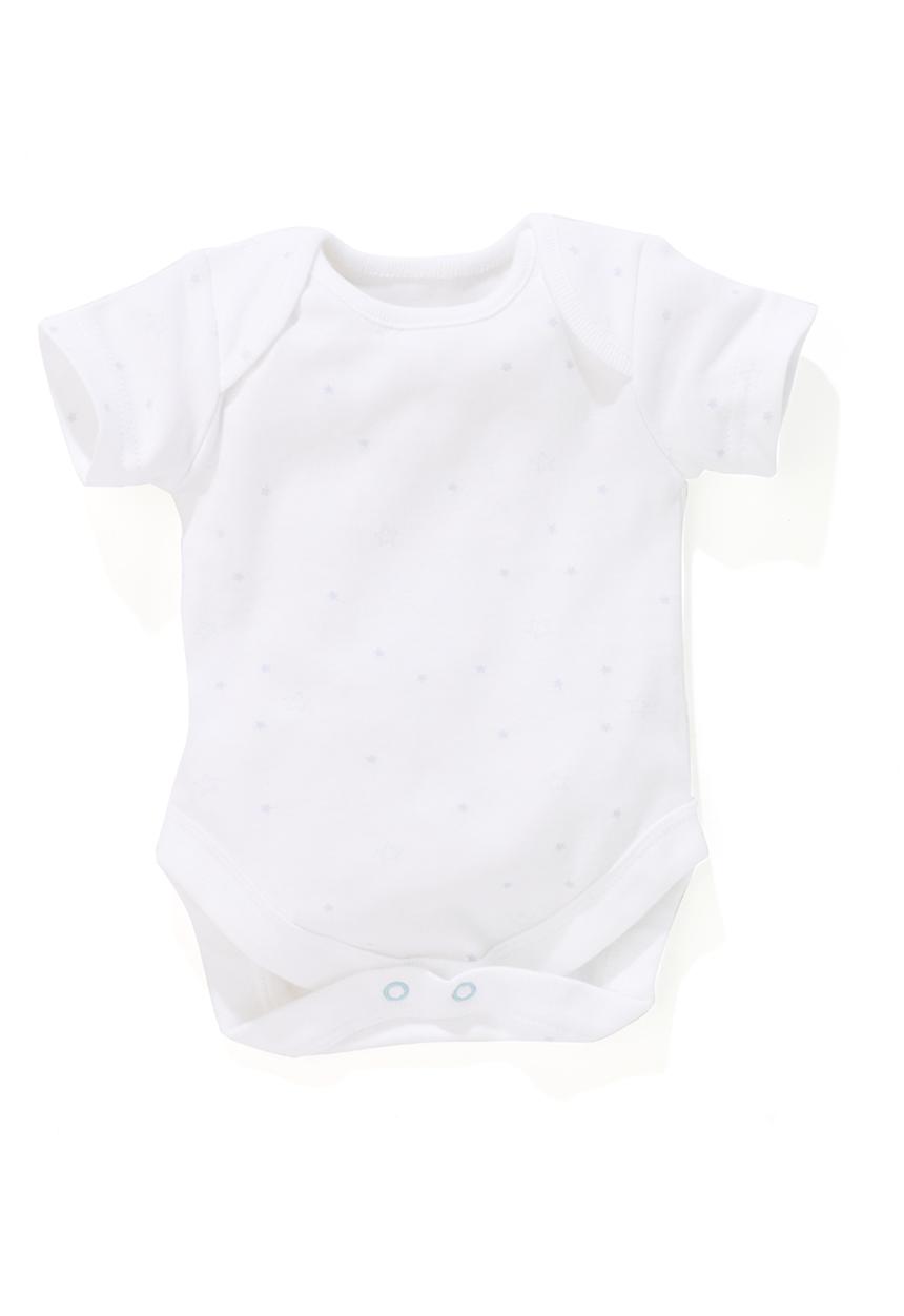 Next - 4-pack Bodysuits Short Sleeve White