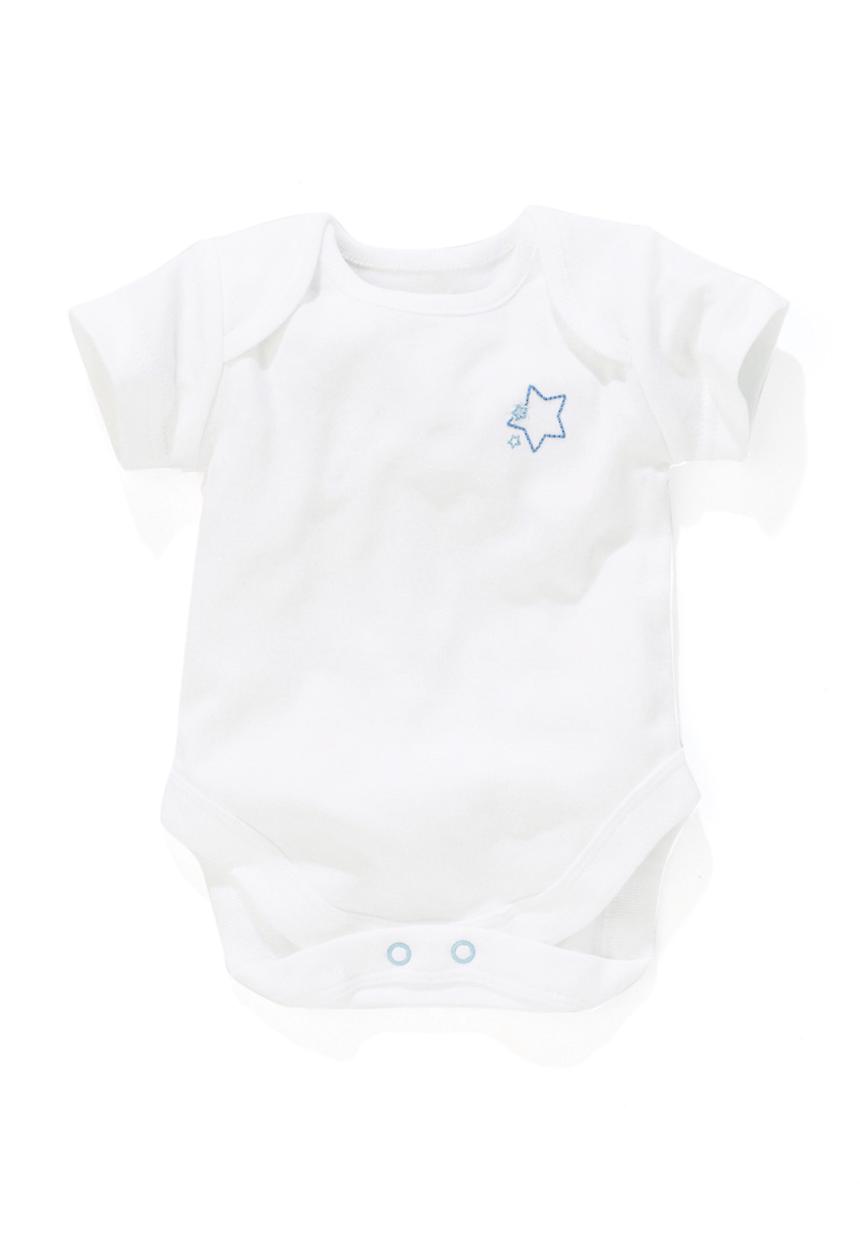 Next - 4-pack Bodysuits Short Sleeve White