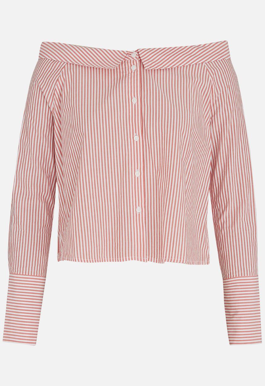 ONLY - Bambi Boxy Shirt Red