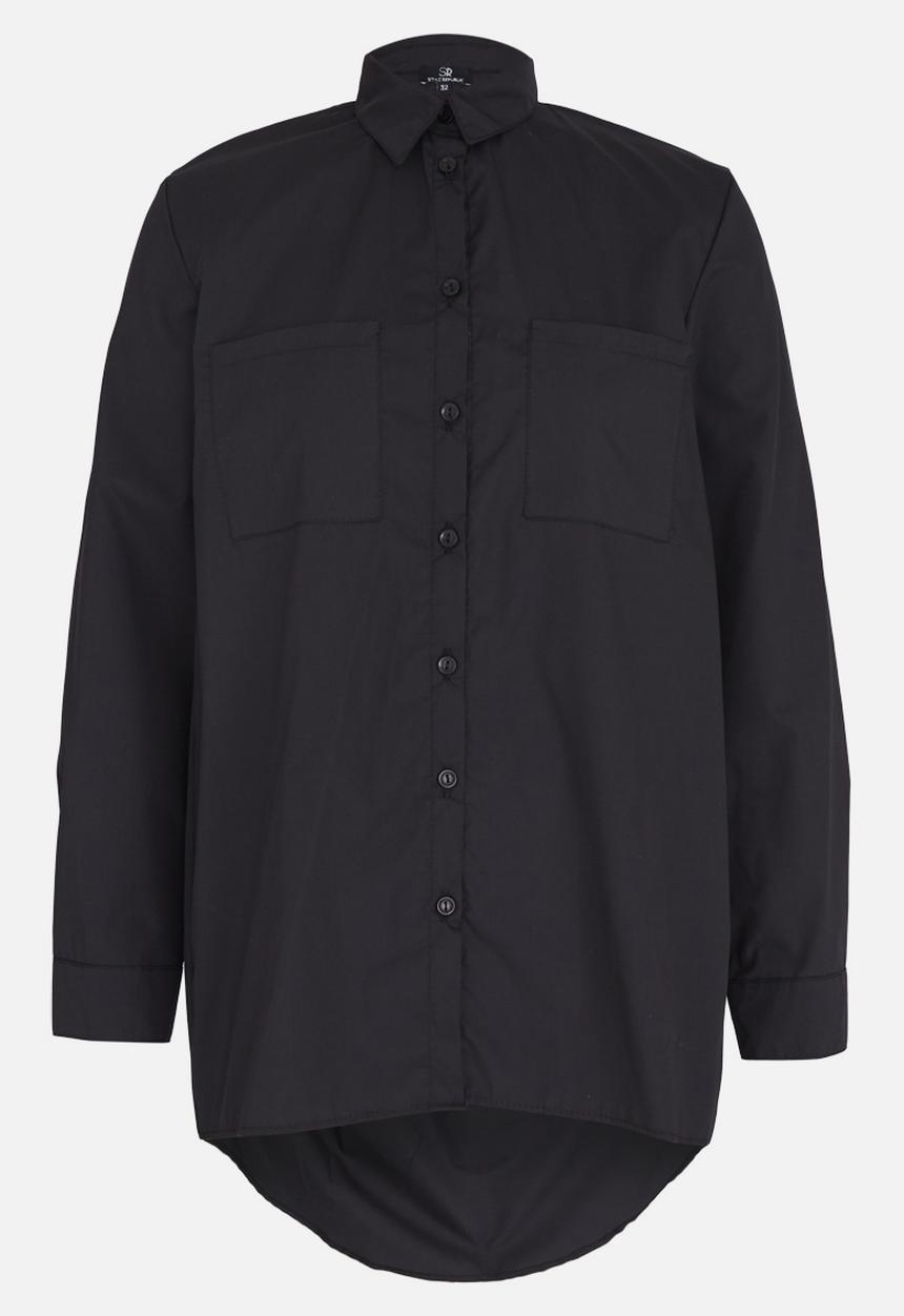STYLE REPUBLIC - Boyfriend Shirt Black