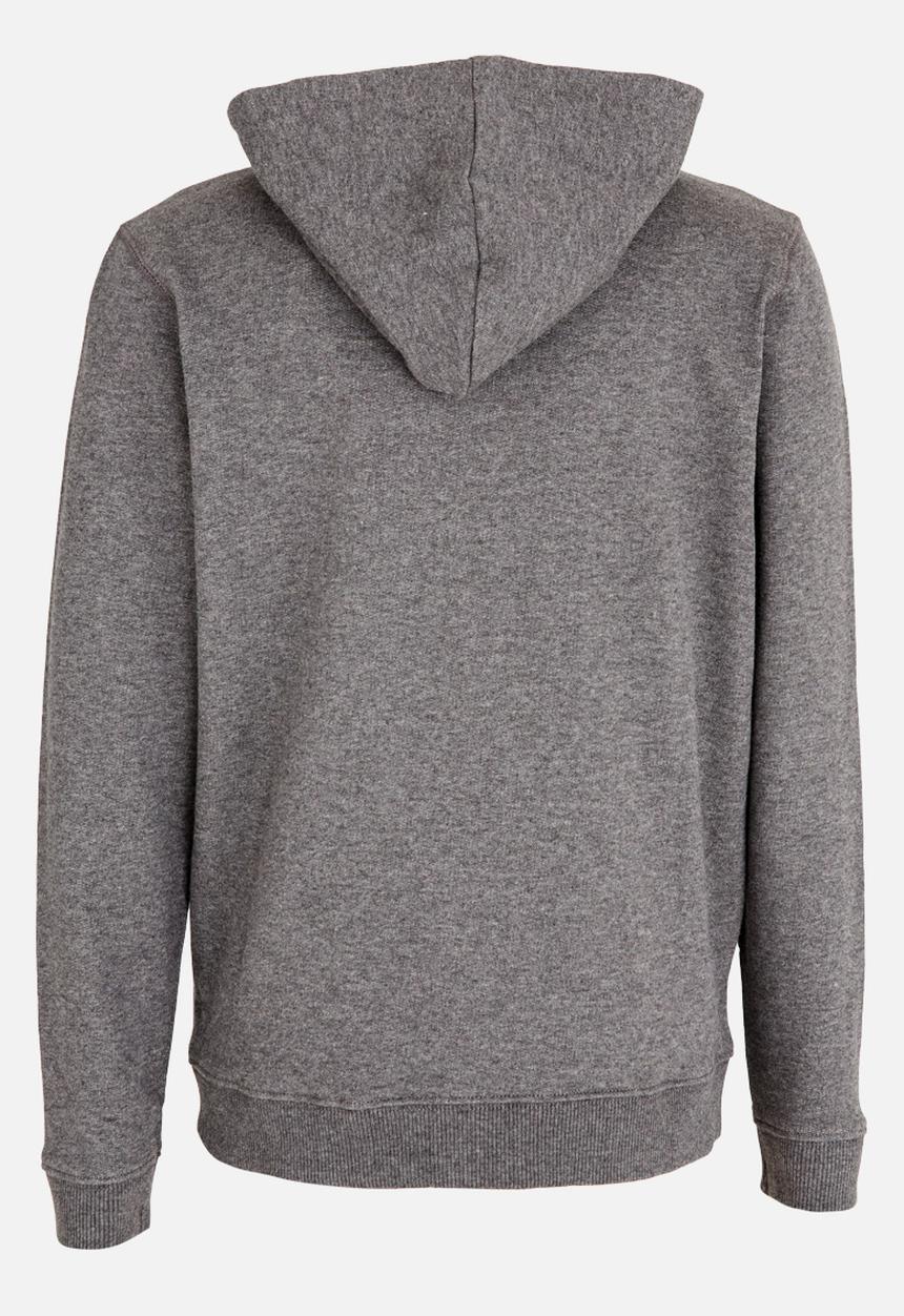 GUESS - Boys Zip Thru Active Hoodie Grey