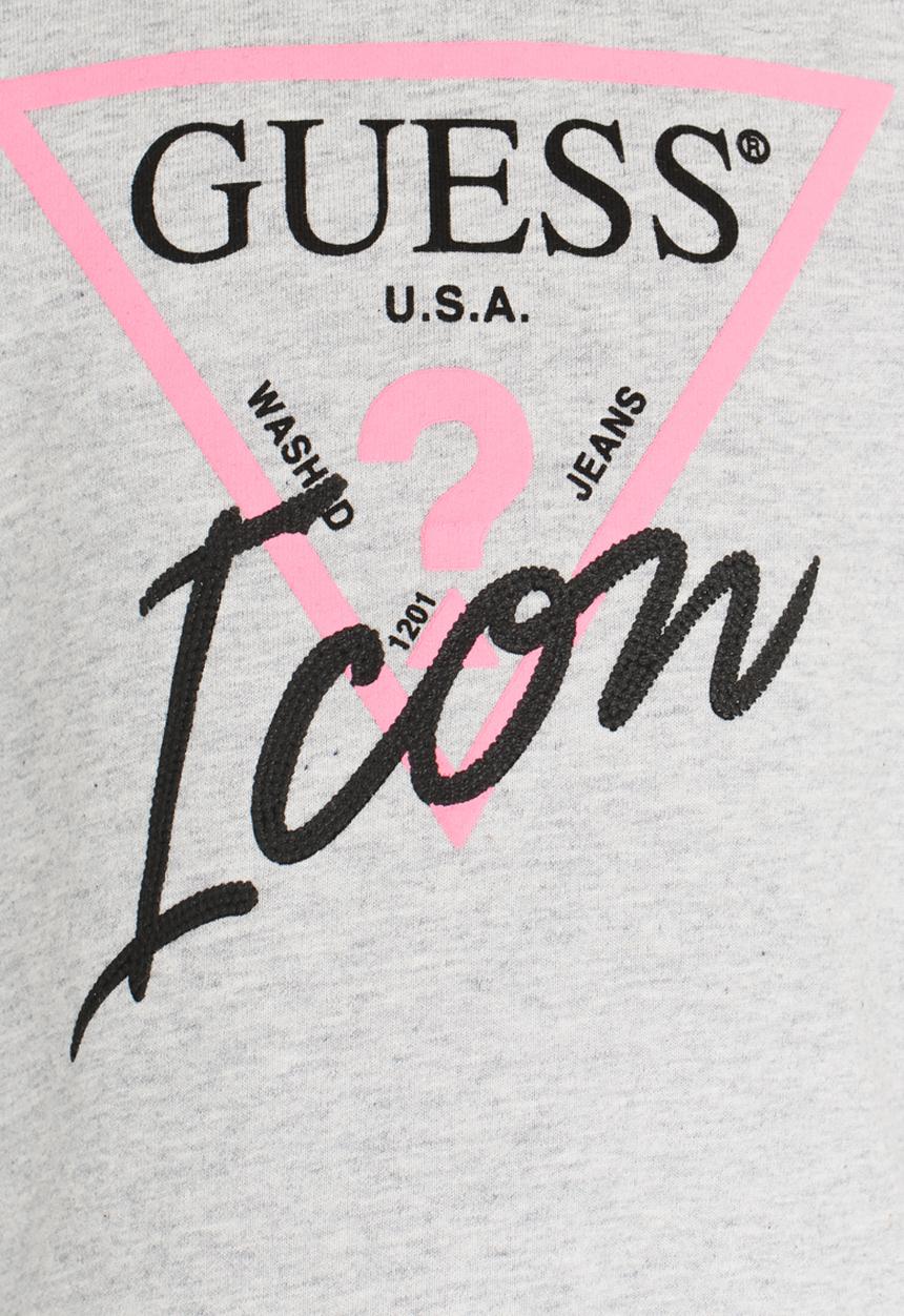 GUESS - Girls Icon Active Top Grey