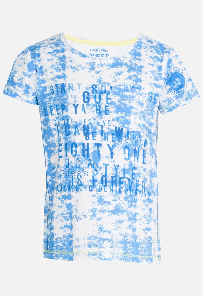 GUESS - Splatter Tee White