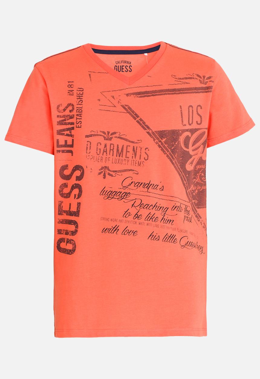 GUESS - Peace Out Tee Orange