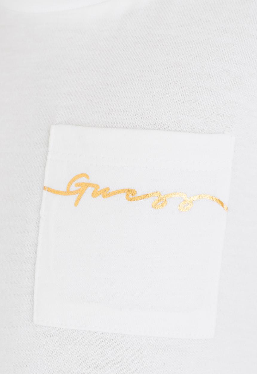 GUESS - Guess Pocket Tee White