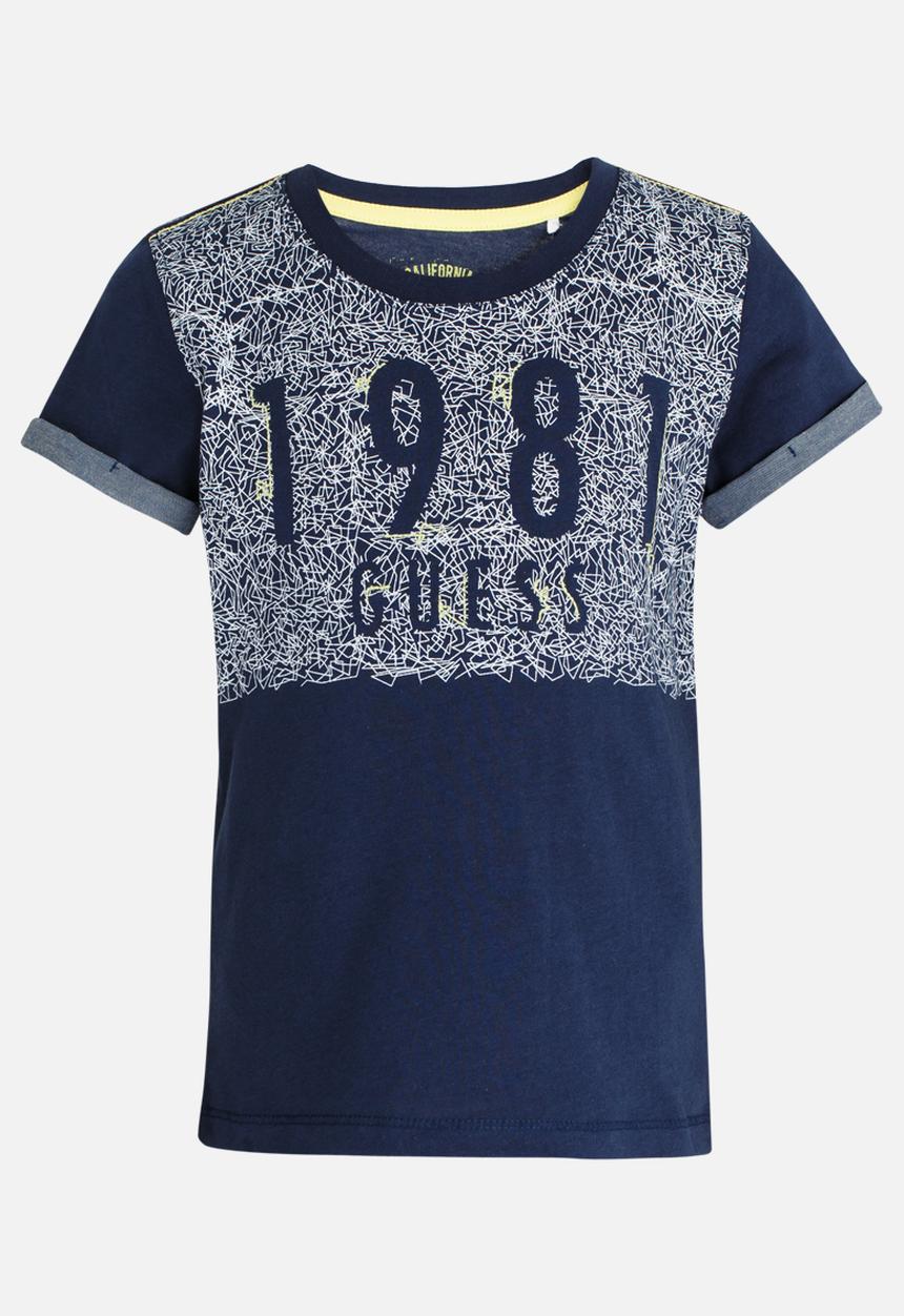 GUESS - 1981 Tee Dark Blue