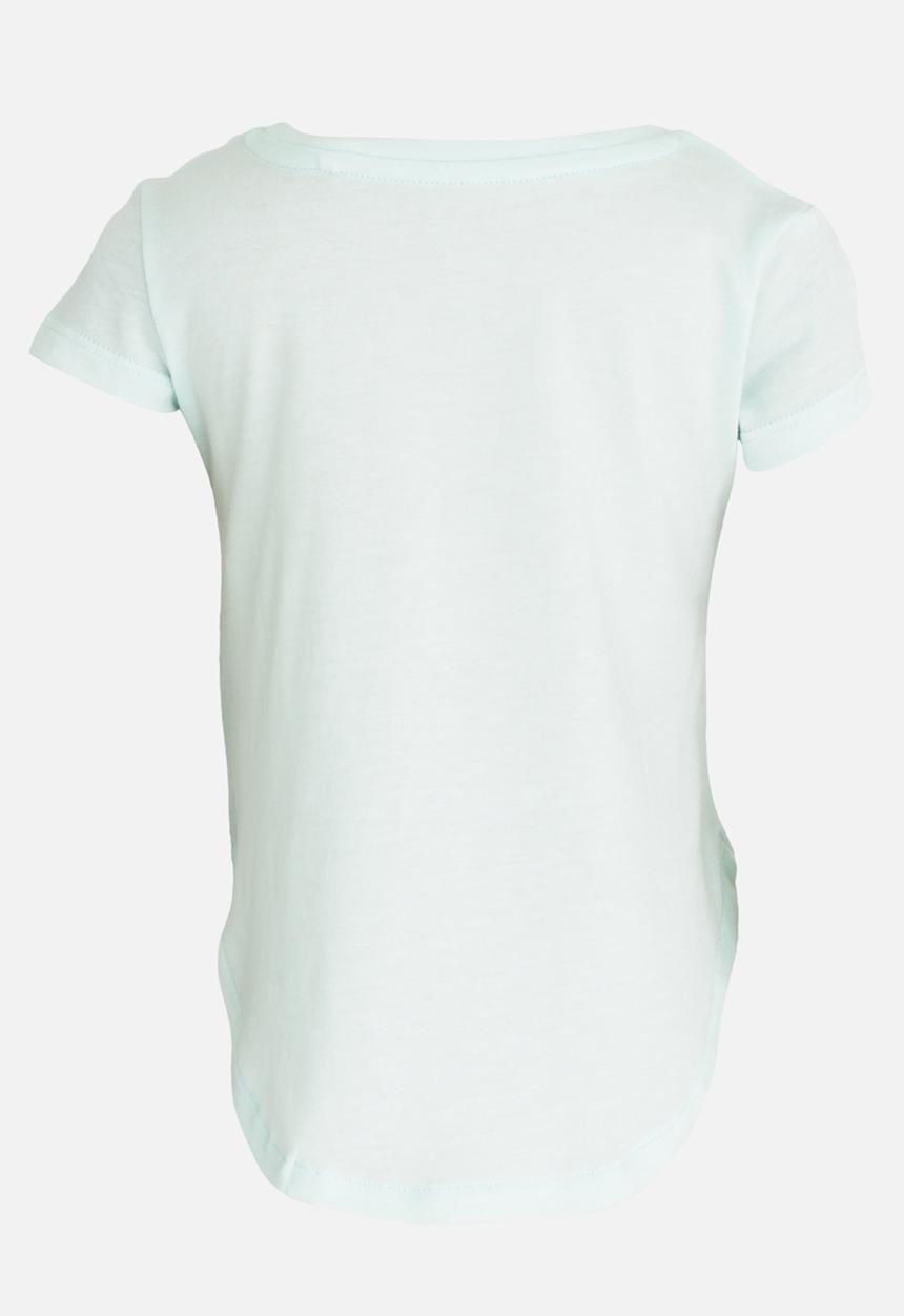 GUESS - Dotted Heart Aqua Tee 