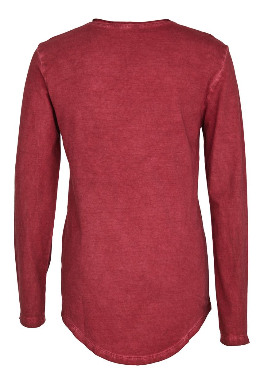 GUESS - Gunner Crew   Tee Dark Red