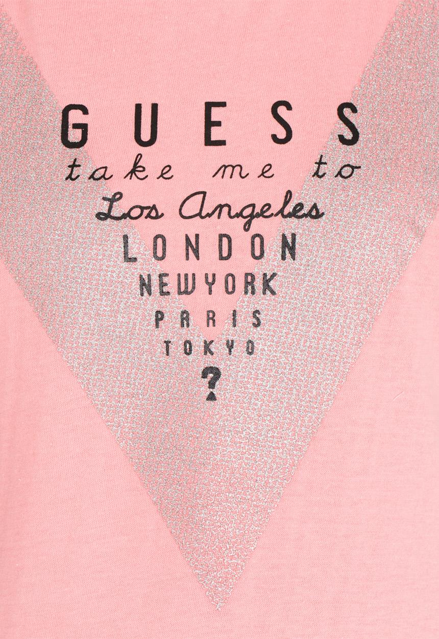 GUESS - Tri Tee Coral