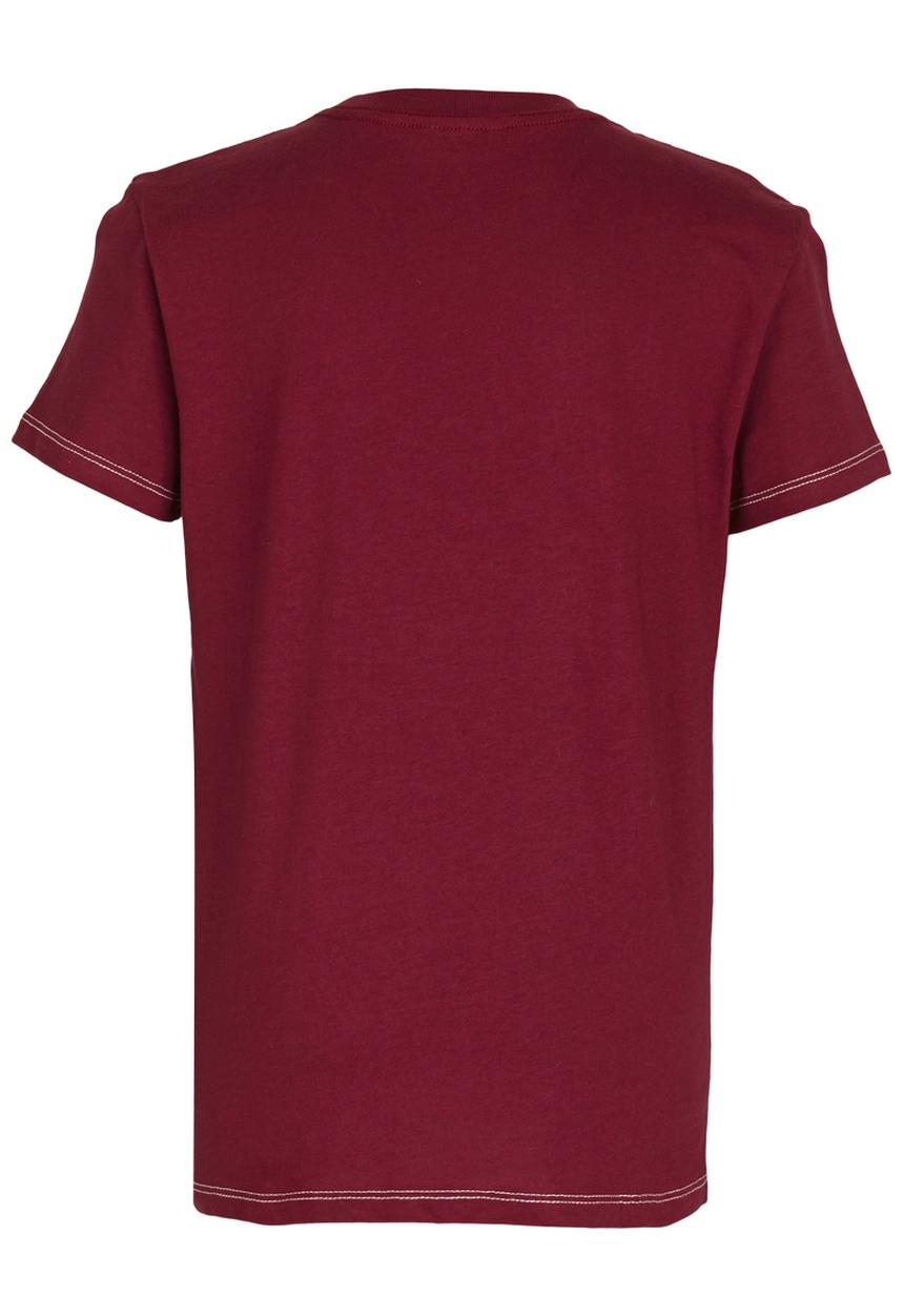 GUESS - California  Tee Dark Red