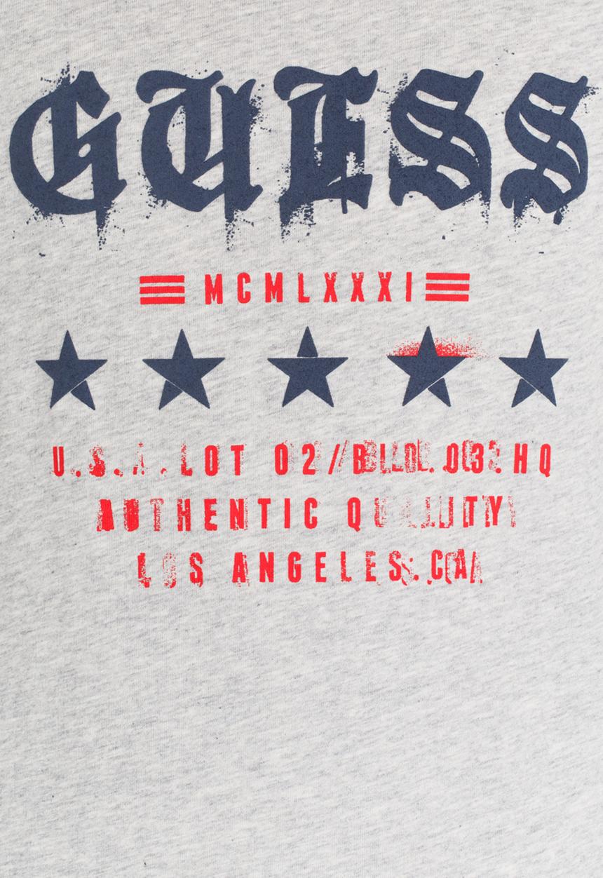GUESS - Boys Guess Stars Tee Grey