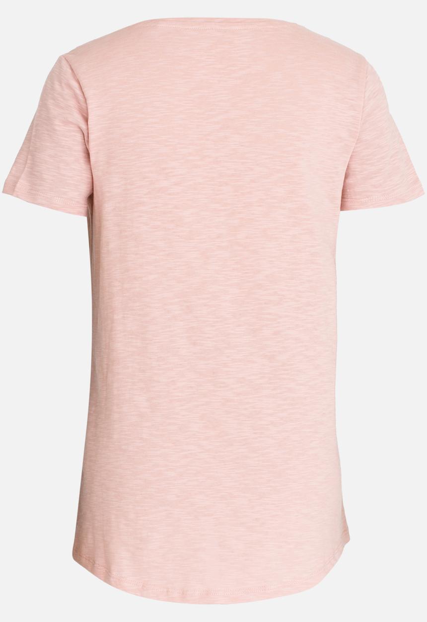 GUESS - Stone Heart Tee Pale Pink