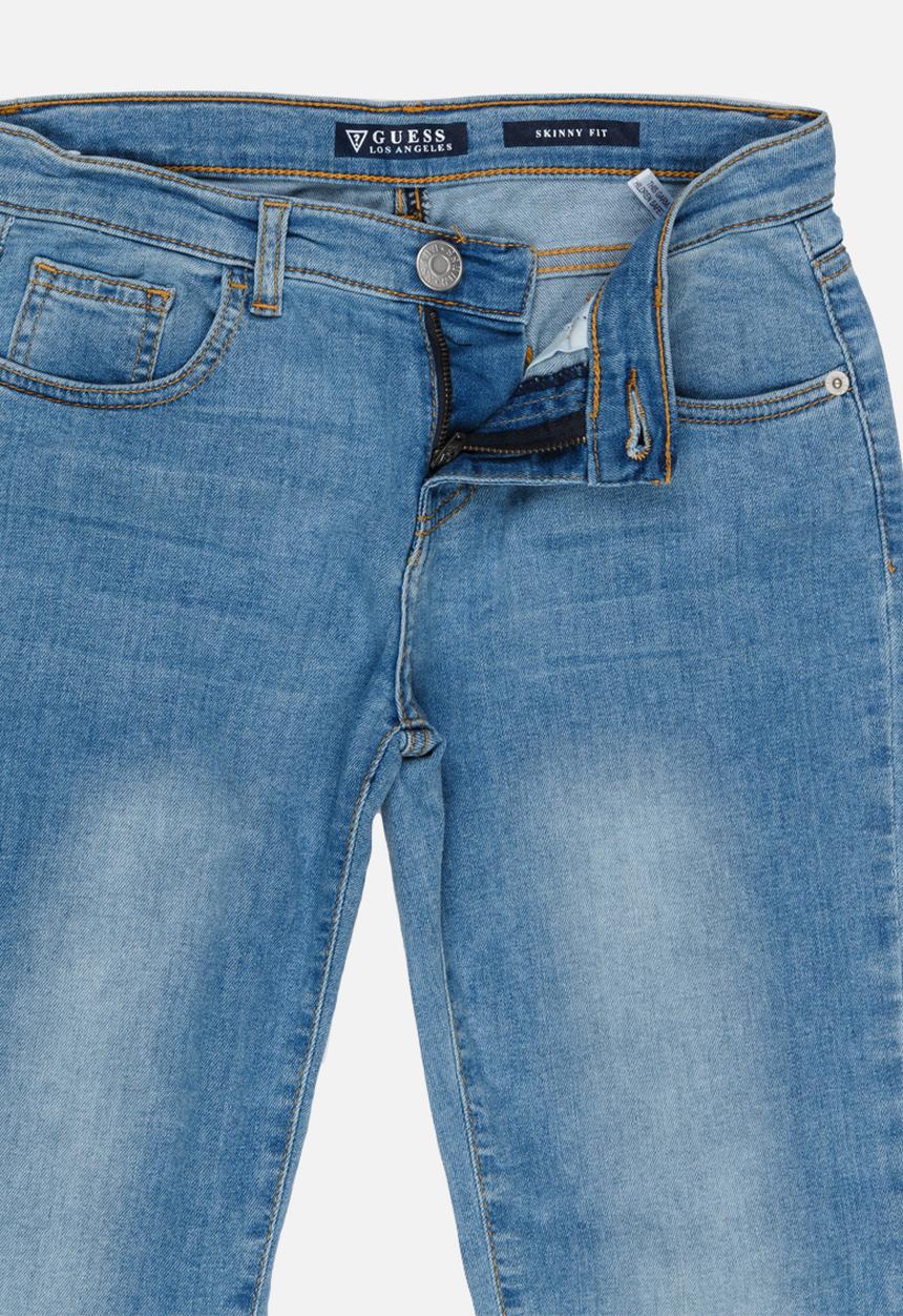 GUESS - Light Wash Stretch Denim Blue