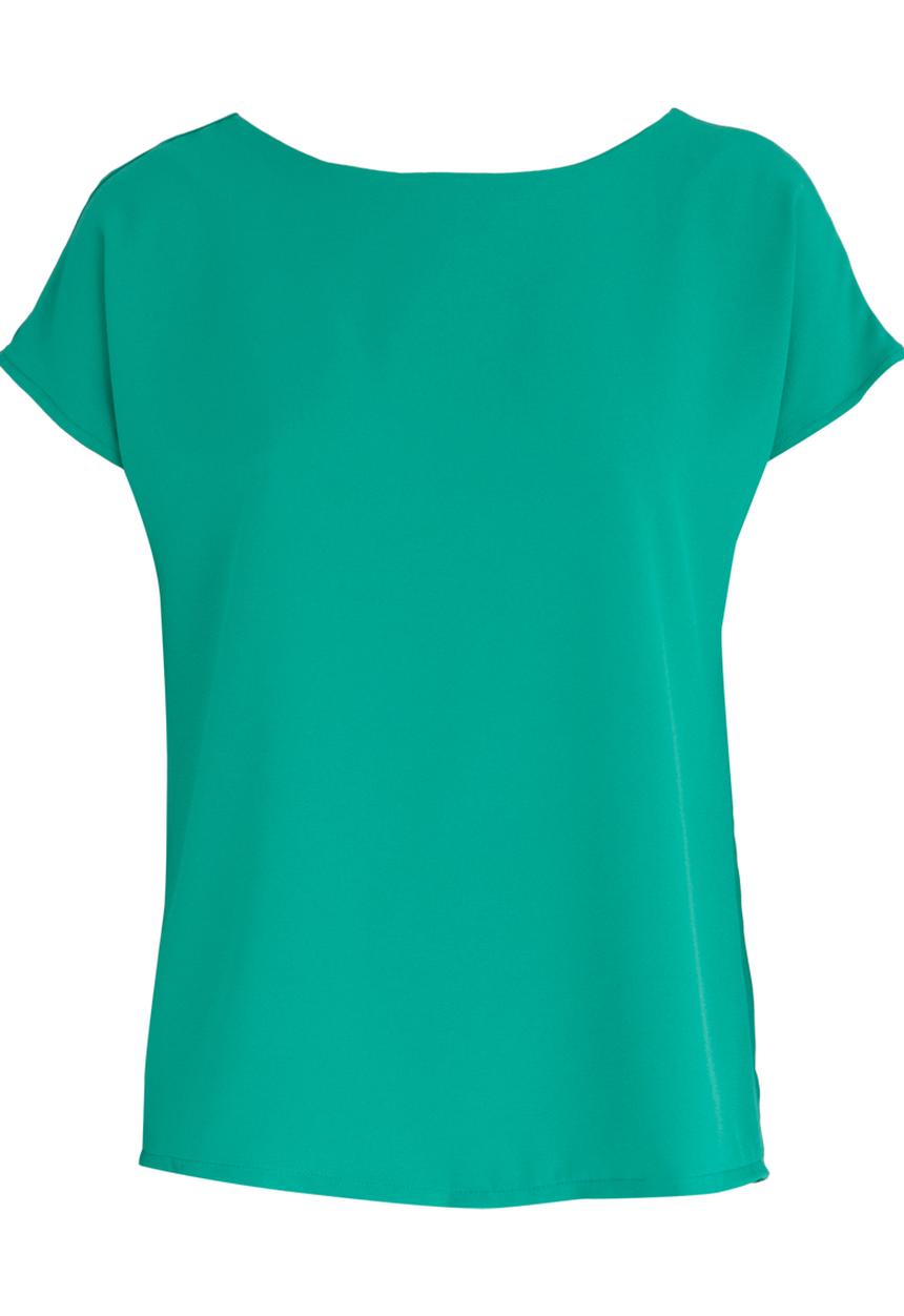 c(inch) - Open Back Blouse Green