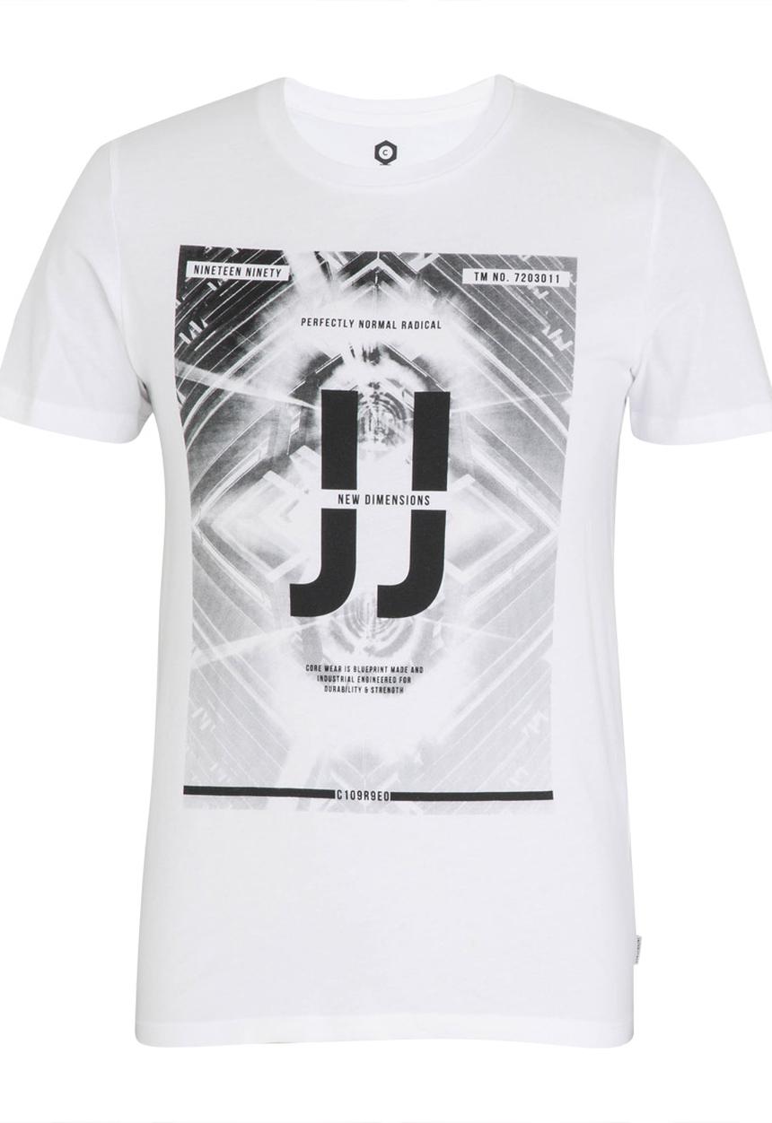Jack & Jones - Parlamento Tee White