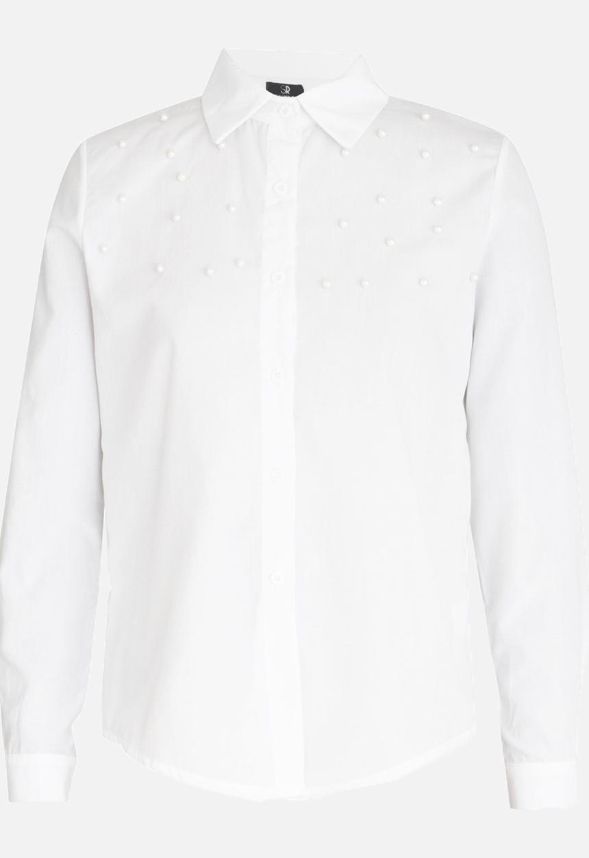 STYLE REPUBLIC - Pearl Detail Shirt White