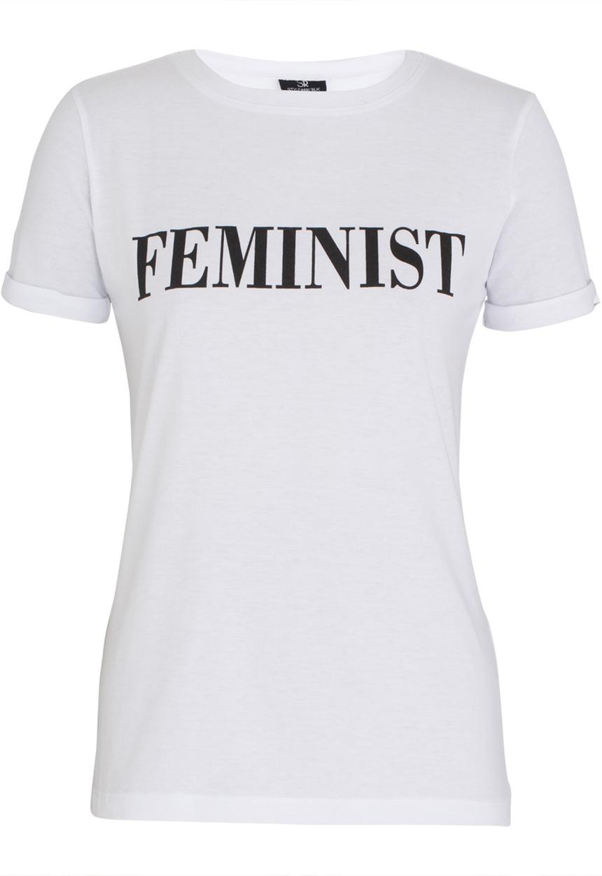 STYLE REPUBLIC - Feminist T-shirt White