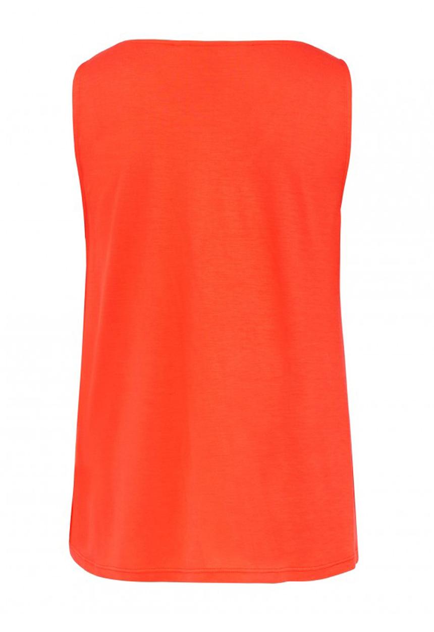 Forever New (Spree) - Gardenia Zip Front Tank Orange
