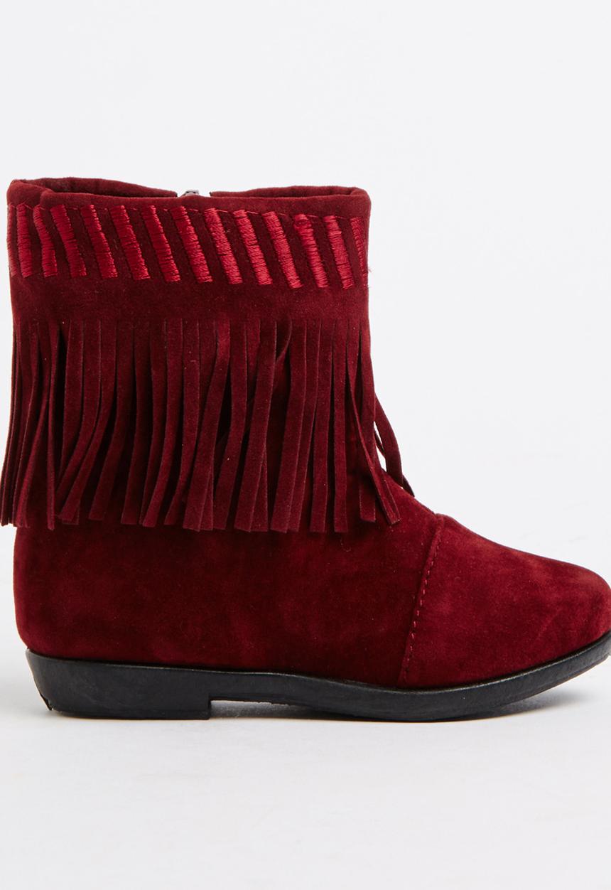 Jumbo - Boho Boot Dark Red
