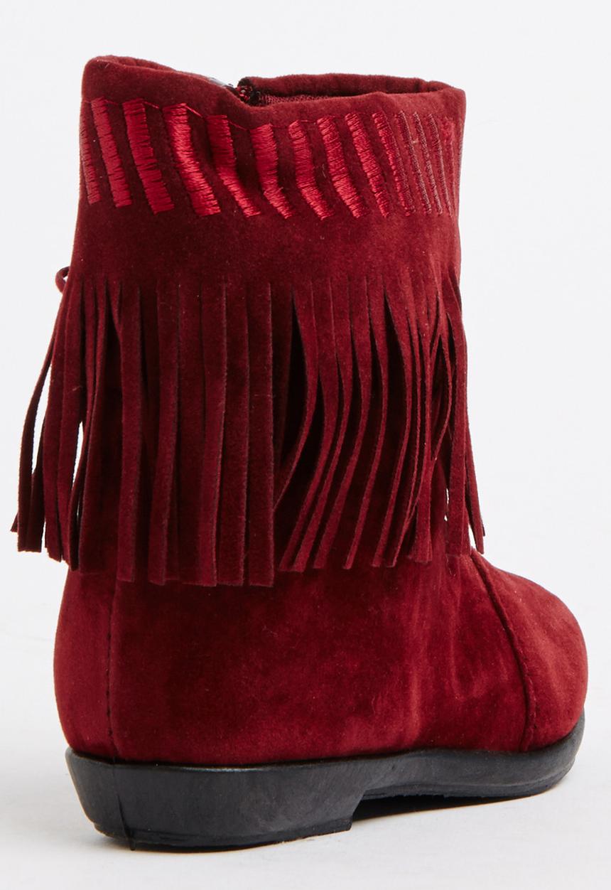 Jumbo - Boho Boot Dark Red