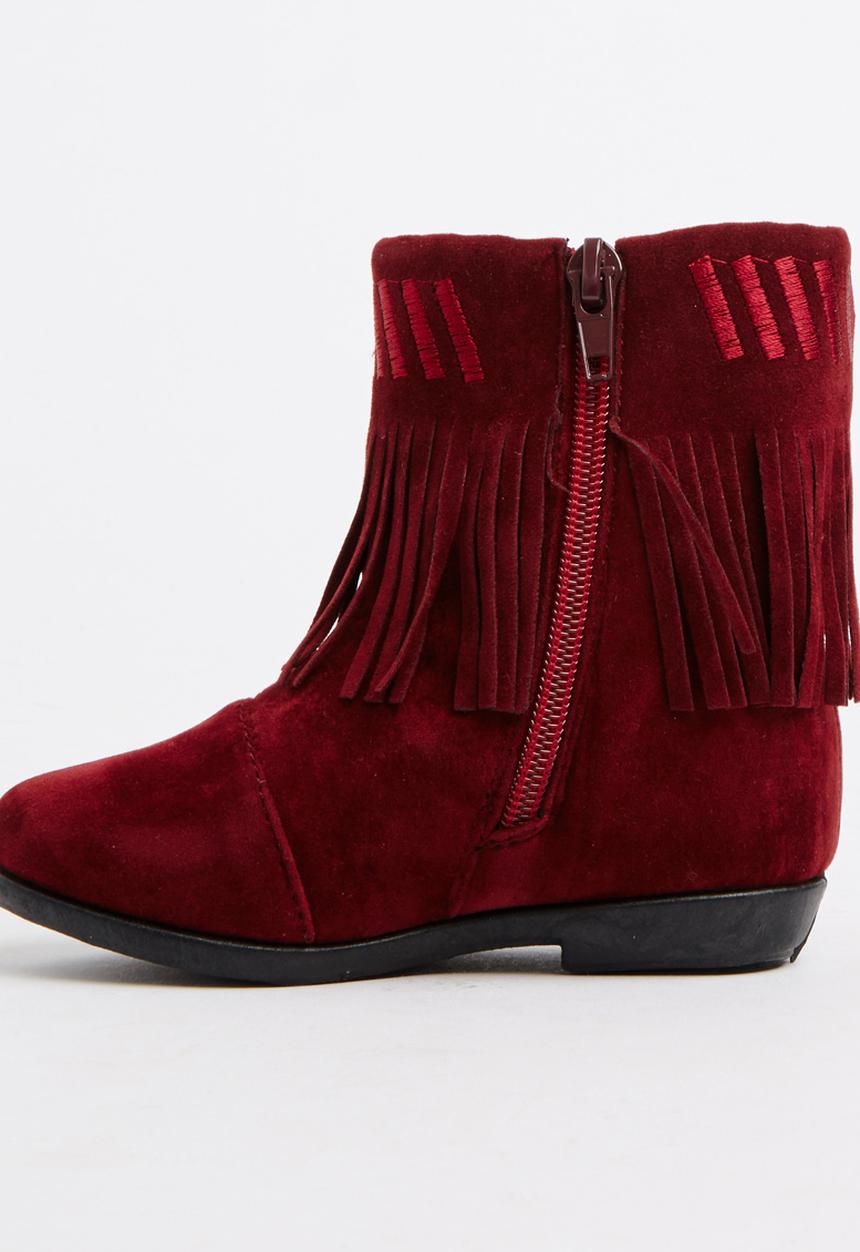 Jumbo - Boho Boot Dark Red