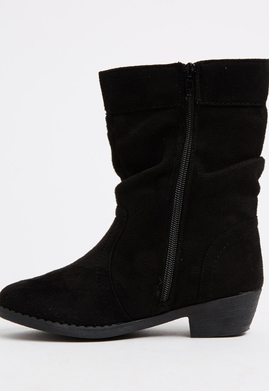 Jumbo - Fringe Boot Black