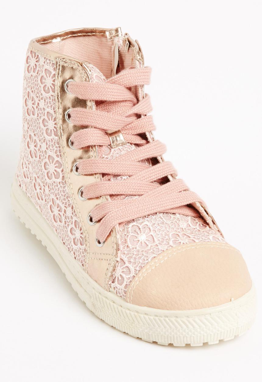 Jumbo - Lace Up Sneaker Mid Pink